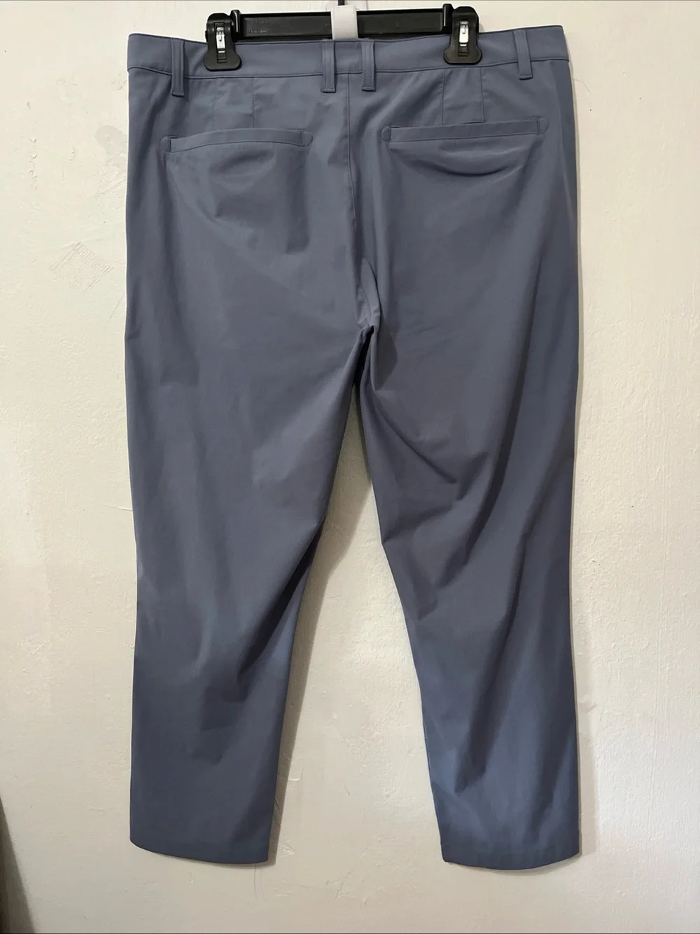Lot 2 Rhone Commuter Slim Pants 5 Pocket Men’s 36 X 28 Straight Leg Lt Gray/ Dk